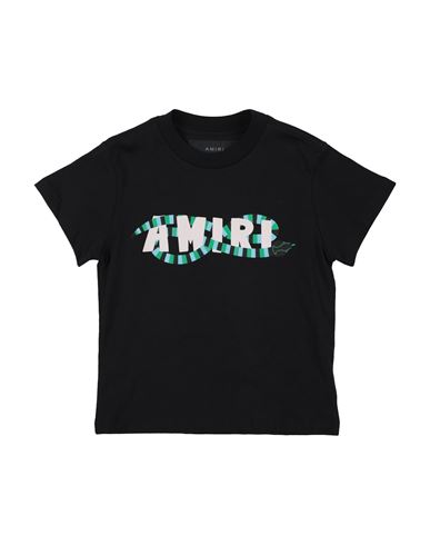 Amiri Toddler Boy T-shirt Black Size 6 Cotton In Black