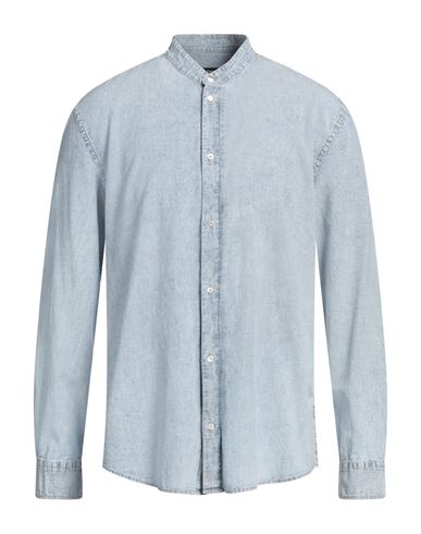 Camisa vaquera Hombre Azul marino XL Hombre