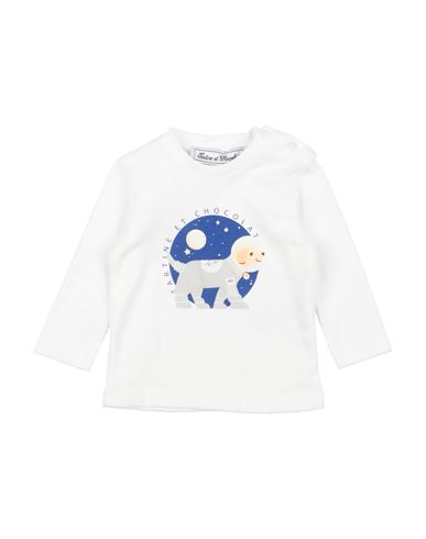Tartine Et Chocolat Newborn Boy T-shirt White Size 3 Cotton In White
