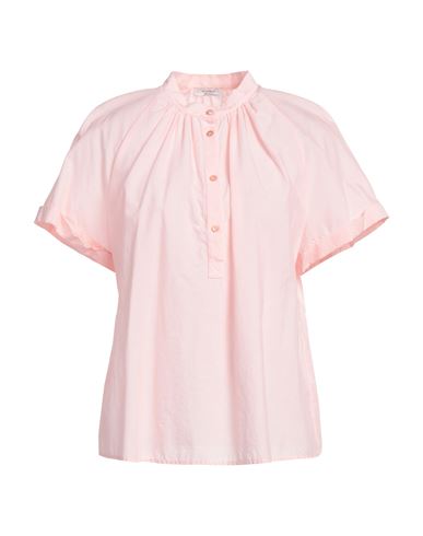 Shop Peserico Woman Top Salmon Pink Size 6 Cotton