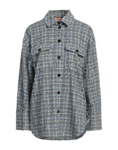 Shop Stine Goya Woman Shirt Midnight Blue Size L Recycled Polyester, Viscose, Elastane