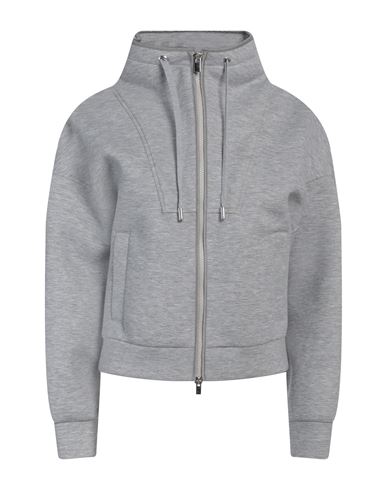 Peserico Easy Woman Sweatshirt Light Grey Size 10 Cotton, Polyamide In Grey