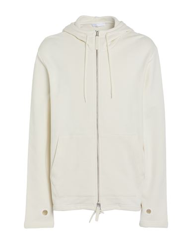 Helmut Lang Man Sweatshirt Ivory Size L Cotton