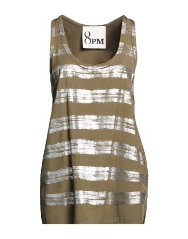 Top Mujer Verde militar M,S,XS Mujer