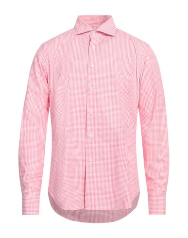 AGHO AGHO MAN SHIRT PINK SIZE 16 ½ COTTON
