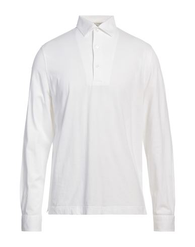 Filippo De Laurentiis Man Polo Shirt White Size M Cotton