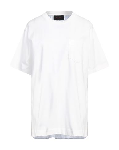 Simone Rocha Woman T-shirt White Size Xl Cotton In White