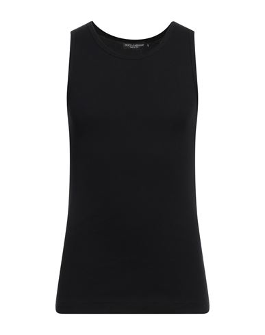 DOLCE&GABBANA Tank Top Herren Schwarz 56,58,60 Herren