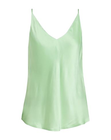 Ottod'ame Woman Top Light Green Size 10 Viscose