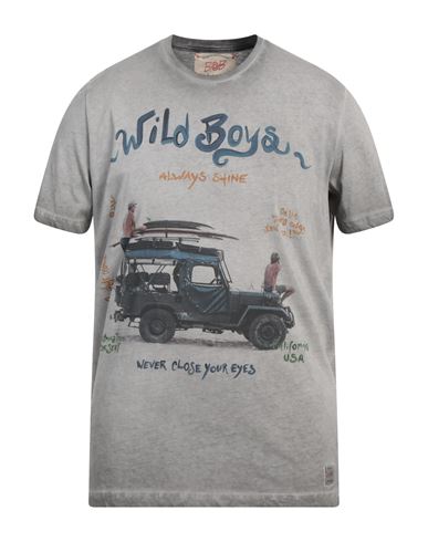 Bob Man T-shirt Grey Size L Cotton In Grey