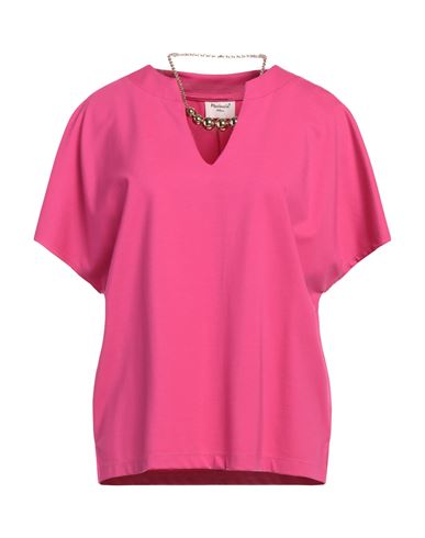 Mariuccia Woman Top Fuchsia Size S Viscose, Polyamide, Elastane