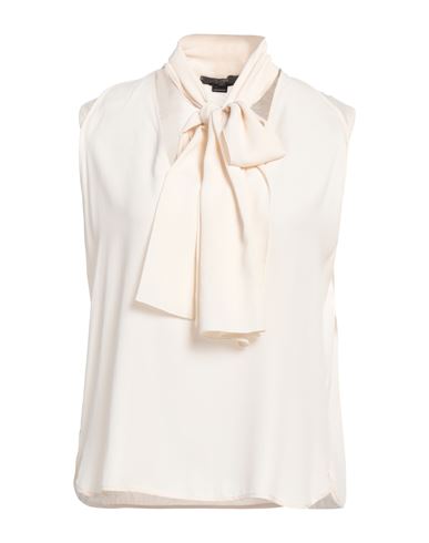 Seventy Venezia Woman Top Ivory Size Xs Cotton, Modal, Acetate, Silk In White