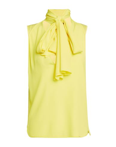 Seventy Venezia Woman Top Yellow Size S Cotton, Modal, Acetate, Silk
