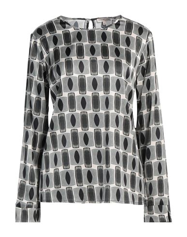 Camicettasnob Woman Top Grey Size 10 Viscose, Elastane In Grey