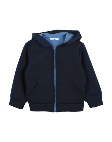U+é Toddler Girl Sweatshirt Navy Size 6 Polyester, Elastane In Navy