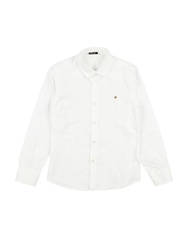 Shop Manuel Ritz Toddler Boy Shirt White Size 7 Cotton