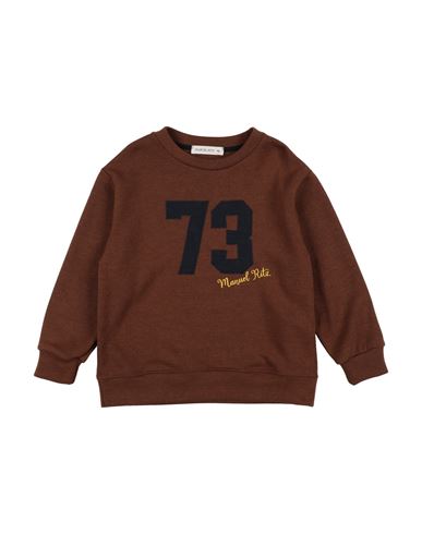 Manuel Ritz Toddler Boy Sweater Brown Size 6 Polyester, Viscose, Elastane In Brown