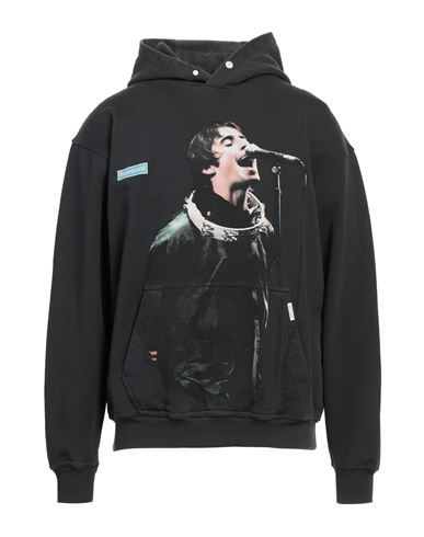 Represent Man Sweatshirt Black Size M Cotton, Elastane In Black