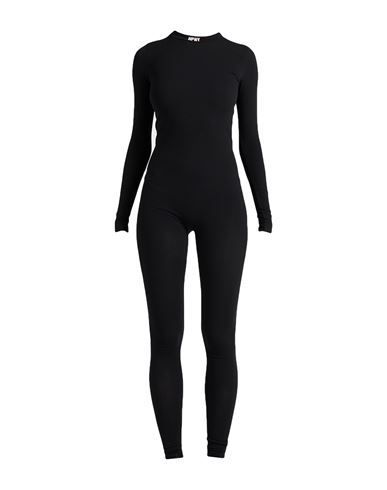 Shop Heron Preston Woman Jumpsuit Black Size S/m Polyamide, Elastane