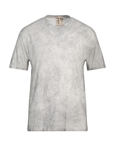 Ten C Man T-shirt Grey Size 3xl Cotton In Grey
