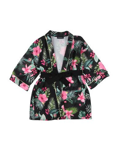 Monnalisa Toddler Girl Top Black Size 6 Polyester, Elastane In Black