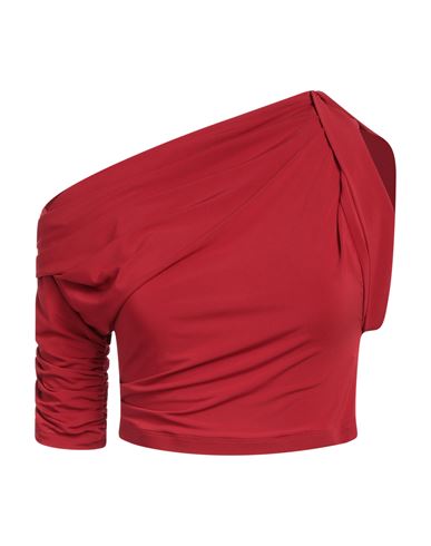 Jacquemus Le Haut Drapeado In Red