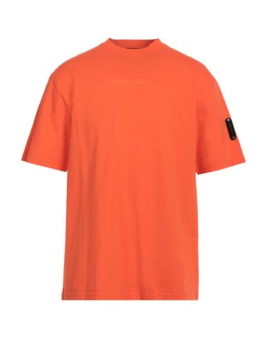 A-cold-wall* Discourse Cotton T-shirt In Orange