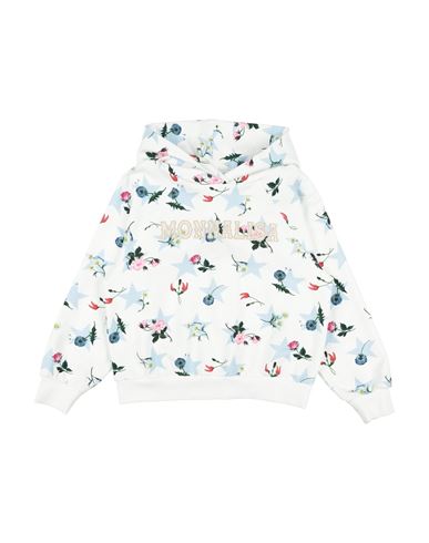 Monnalisa Toddler Girl Sweatshirt White Size 6 Cotton, Elastane In White