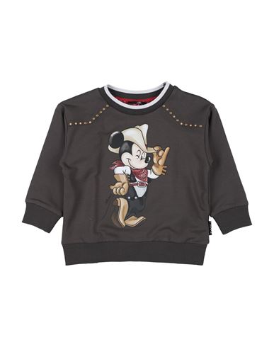 Monnalisa Disney Toddler Boy Sweatshirt Dark Brown Size 6 Cotton, Elastane In Brown