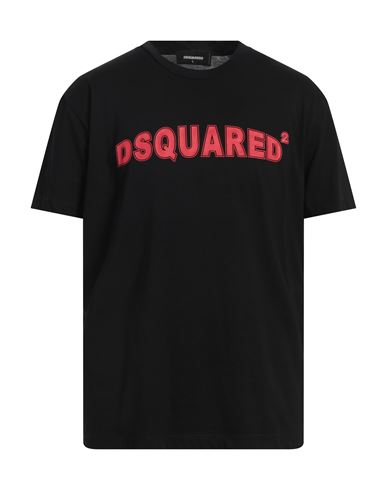 Dsquared2 Logo-printed Crewneck T-shirt In Black