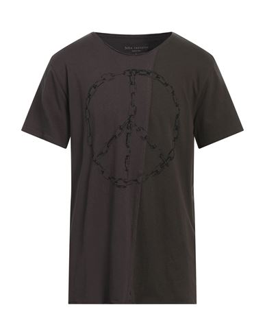 JOHN VARVATOS JOHN VARVATOS MAN T-SHIRT CHARCOAL SIZE XL COTTON