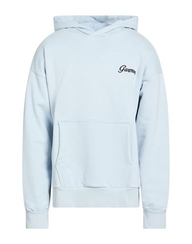 Garment Workshop Man Sweatshirt Sky Blue Size Xxl Cotton