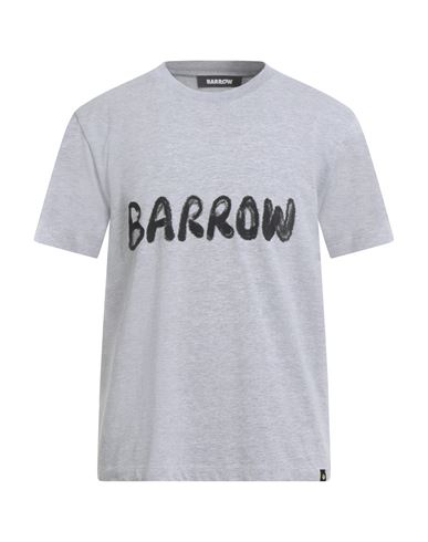 Barrow Man T-shirt Grey Size Xs Cotton In Gray