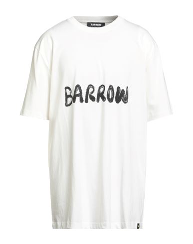 Barrow Man T-shirt Ivory Size S Cotton In White