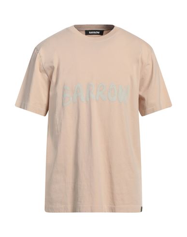 Barrow Man T-shirt Beige Size L Cotton In Pink