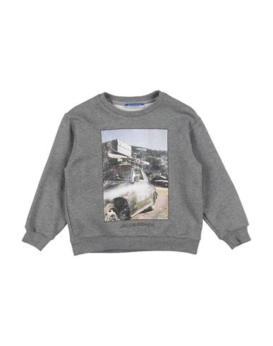 Jacob Cohёn Toddler Boy Sweatshirt Grey Size 4 Cotton, Elastane In Grey