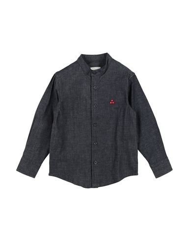 Peuterey Toddler Boy Denim Shirt Blue Size 6 Cotton, Elastane
