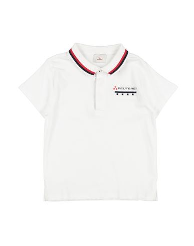 PEUTEREY PEUTEREY TODDLER BOY POLO SHIRT WHITE SIZE 6 COTTON
