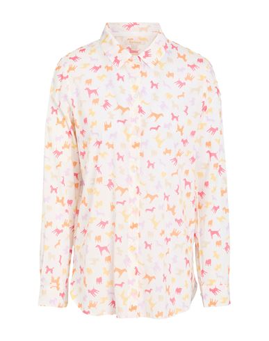 BARBOUR BARBOUR WOMAN SHIRT WHITE SIZE 4 COTTON, VISCOSE 