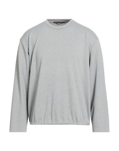 Daniele Alessandrini Man Sweatshirt Grey Size M Polyester, Viscose, Elastane In Gray