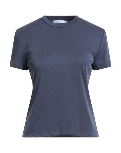 Gaelle Paris Gaëlle Paris Woman T-shirt Navy Size 4 Modal, Polyester In Blue