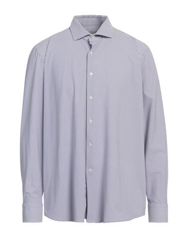 Ghirardelli Next Man Shirt Plum Size 17 ¾ Polyamide, Elastane In Gray