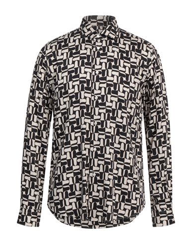 Brian Dales Man Shirt Black Size 15 ¾ Viscose