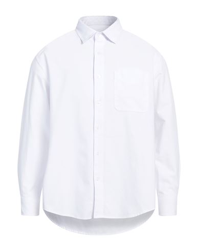 Frizmworks Original Garments Man Shirt White Size Xl Cotton, Polyester In White