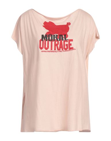 VIVIENNE WESTWOOD VIVIENNE WESTWOOD WOMAN T-SHIRT BLUSH SIZE ONESIZE COTTON 