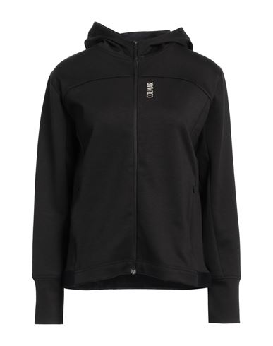 Colmar Woman Sweatshirt Black Size S Polyester, Elastane In Black