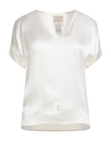 Alessia Santi Woman Top Ivory Size 2 Viscose