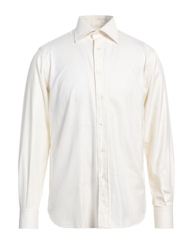 Ingram Man Shirt Pastel Yellow Size 15 Cotton In Yellow