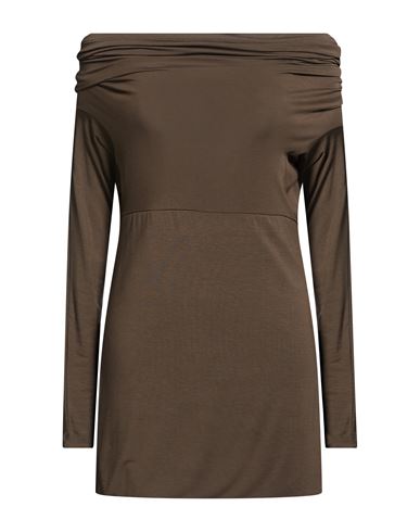 Top Mujer Verde militar L Mujer