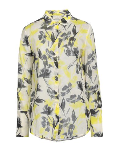 ALESSIA SANTI ALESSIA SANTI WOMAN SHIRT IVORY SIZE 4 COTTON 